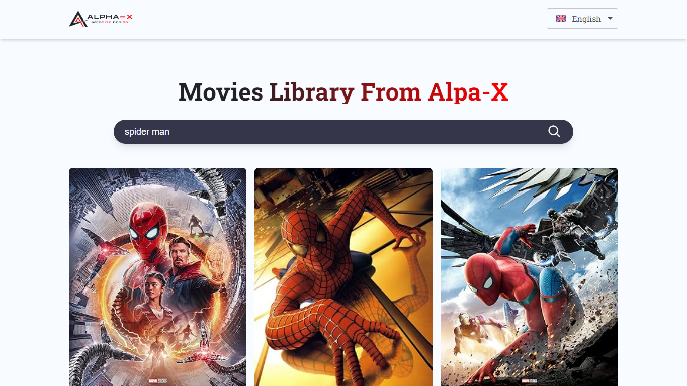 Multilingual Movie App in React.js with API & Arabic Support
