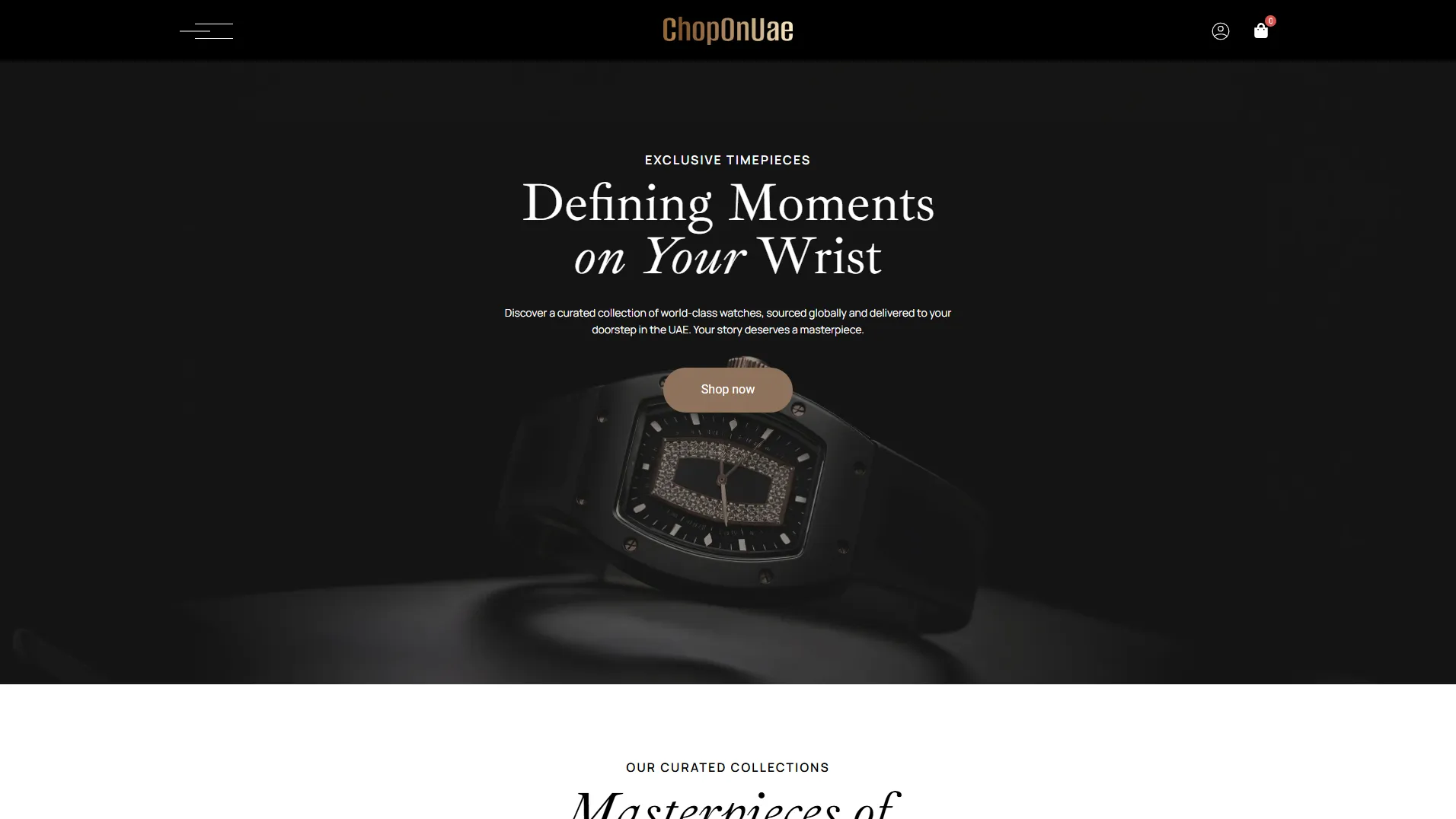 ChopOnUae: Luxury Pre-order Engine for Watches